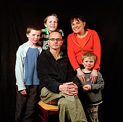 Filip, Jonathan, Peter, Maria och Elias