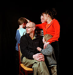 Filip, Peter, Jonathan, Maria och Elias